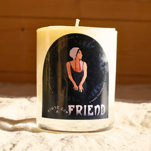 Load image into Gallery viewer, Desert Queen &quot;You’ve got a Friend&quot; sweet orange, bergamot, ylang ylang and clove essential oil scented candle