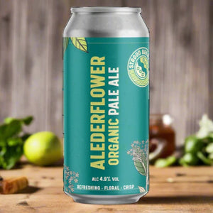Stroud Brewery Alederflower organic ale pale 4.9% 440ml