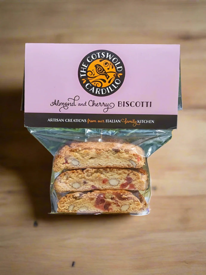 Cotswold Cardillo Almond & Cherry Biscotti 250g 