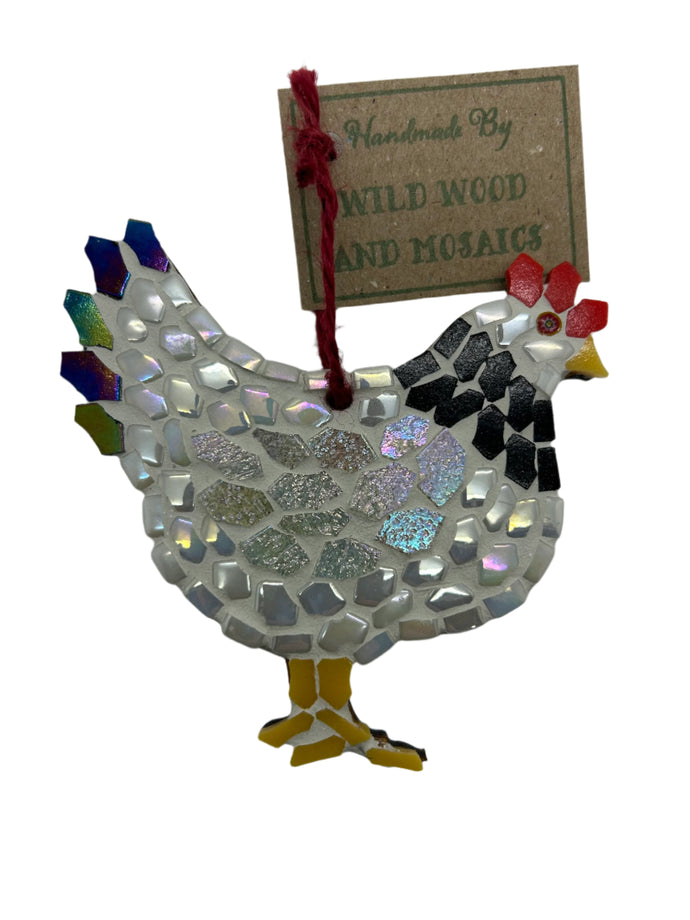 Jane Bolton mosaic hen (JB)