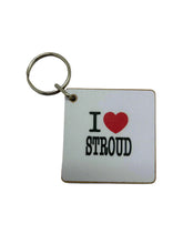 Load image into Gallery viewer, I ❤️Stroud keyring