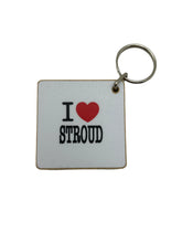 Load image into Gallery viewer, I ❤️Stroud keyring