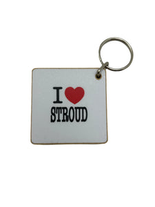 I ❤️Stroud keyring