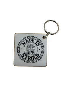 Made in Stroud logo key ring