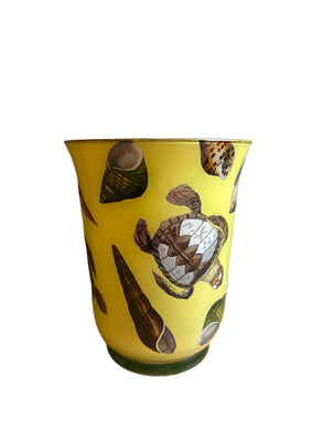Alex Stuart Carter decoupage candle