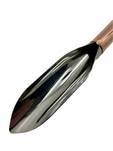 Load image into Gallery viewer, Hierloom Trowels 16 inch Long handled trowel with leather strap