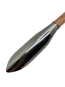 Hierloom Trowels 16 inch Long handled trowel with leather strap