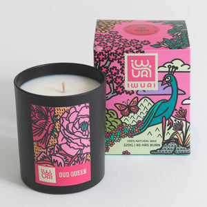 Iwuri “Oud Queen” luxury scented candle