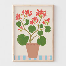 Load image into Gallery viewer, Stephanie Cole Design Geranium A4 print