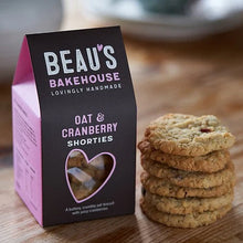 Load image into Gallery viewer, Beau&#39;s Bakehouse oat and cranberry shorties