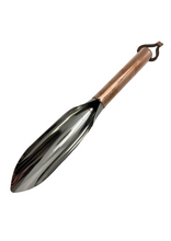 Load image into Gallery viewer, Uncle Peter’s Trowel 11 inches with leather strap gardening trowel 