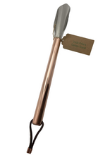 Load image into Gallery viewer, Uncle Peter&#39;s 16 inch Long handled trowel with leather strap